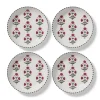 Good Earth Blooming Poppies Pasta Plate Set