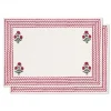 Good Earth Blooming Poppies Placemat Set