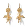 Greek Eros Drop Earrings