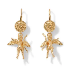 Greek Eros Drop Earrings