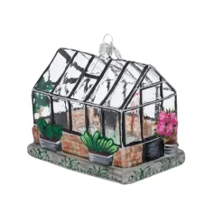 Greenhouse Glass Ornament