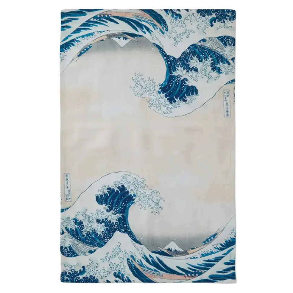 Hokusai Great Wave Tea Towel