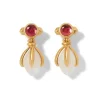 Indonesian Statement Stud Earrings