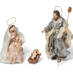 Italian Creche Holy Family Figurine Set