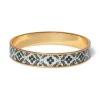 Iznik Cintamani Enamel Bangle