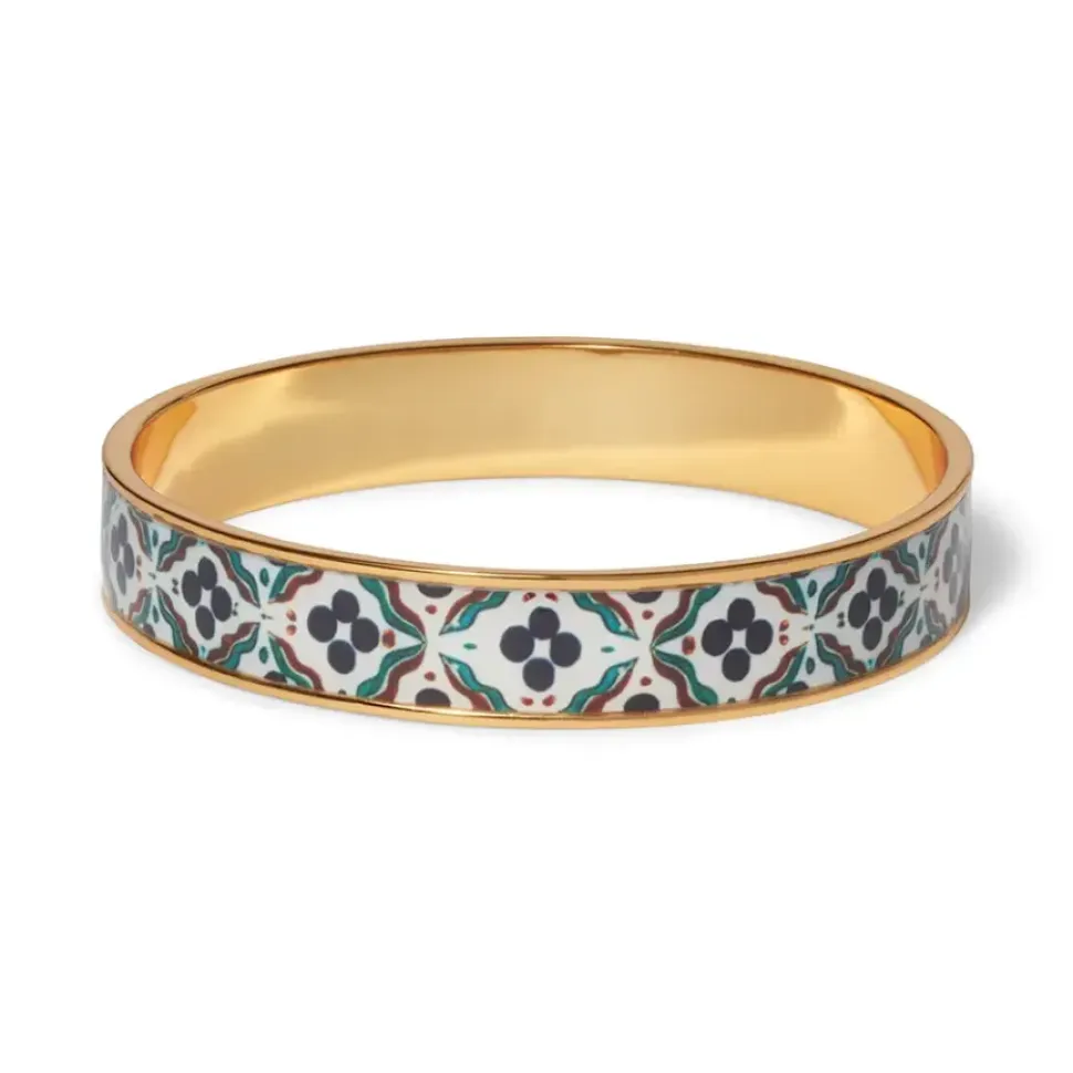 Iznik Cintamani Enamel Bangle