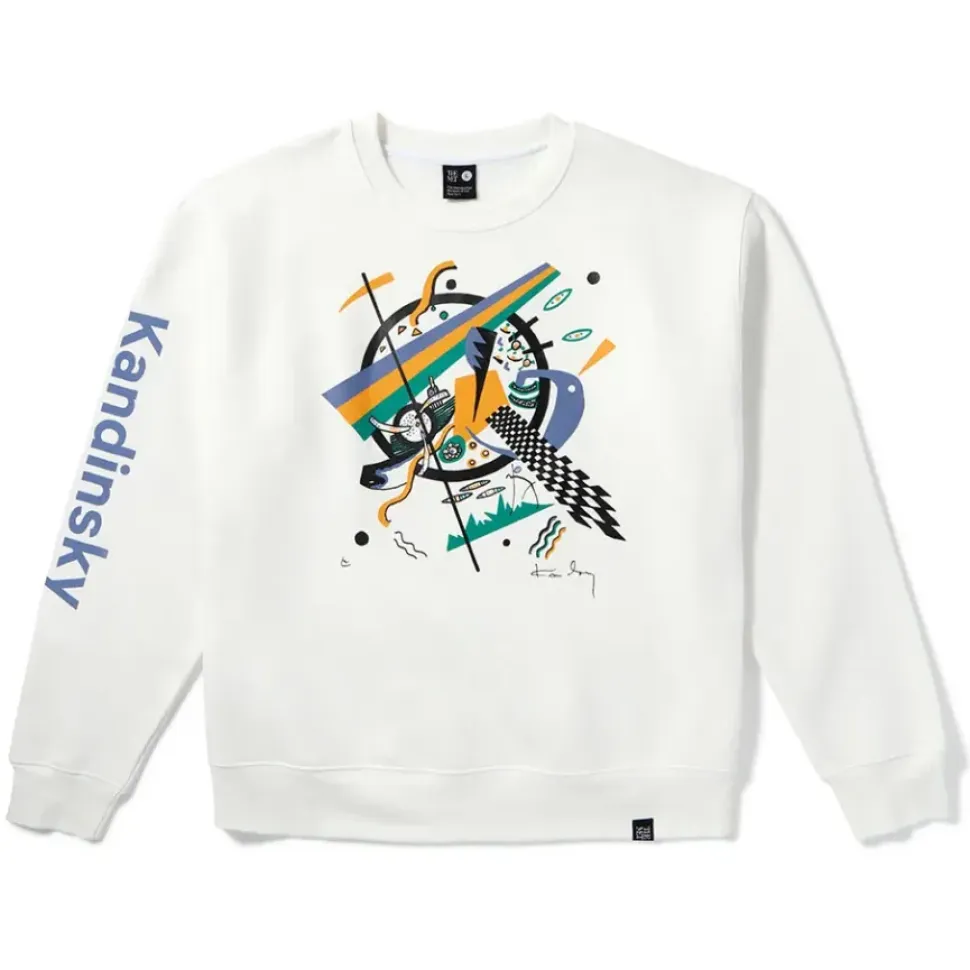 Kandinsky Small Worlds Unisex Crew Neck Sweatshirt