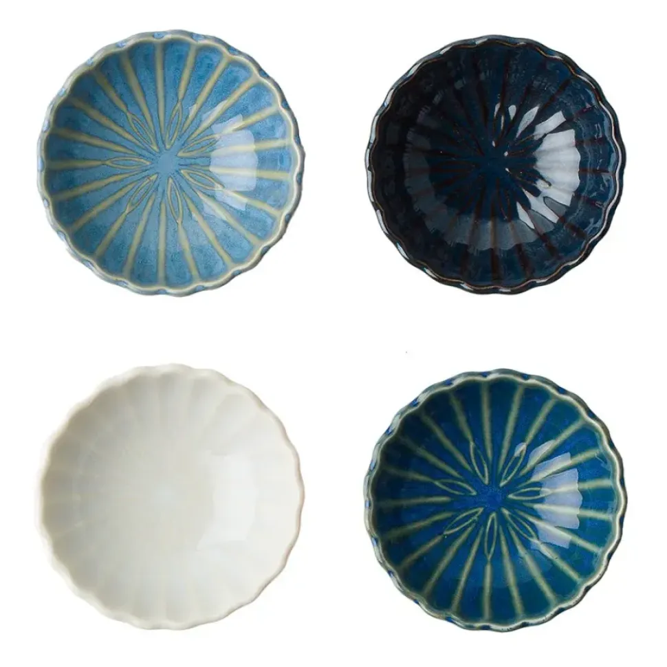 Kiku Sauce Dish Set