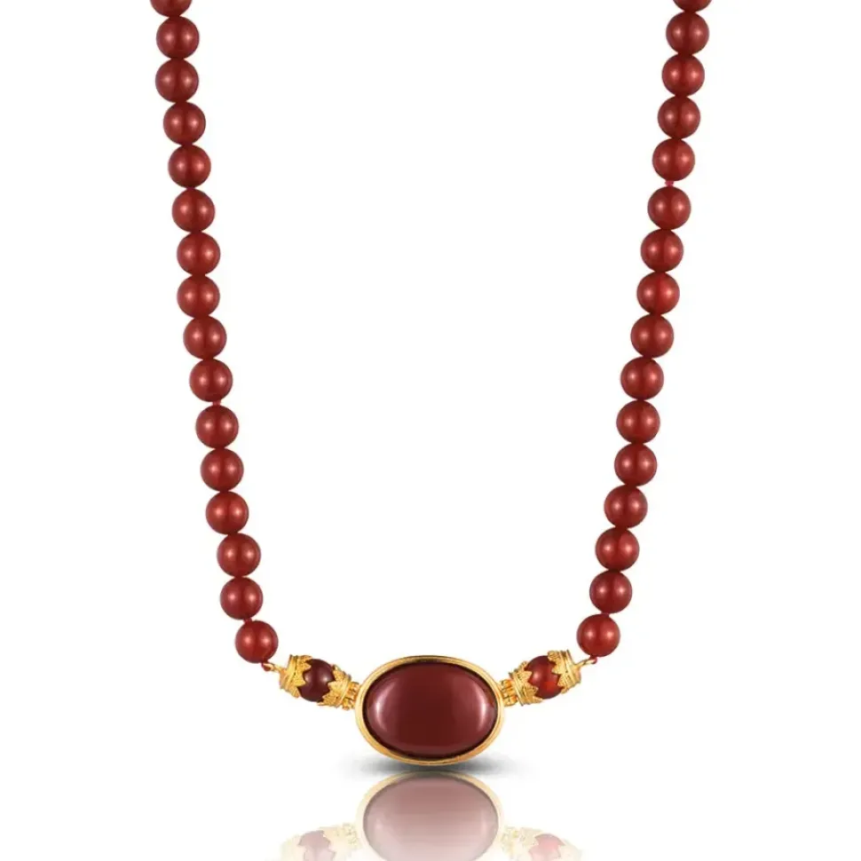 Late Hellenistic Carnelian Necklace