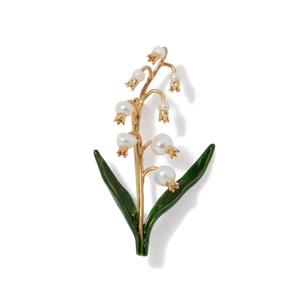 Lily-Of-The-Valley Brooch