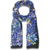 Louis C. Tiffany Clematis Oblong Silk Scarf