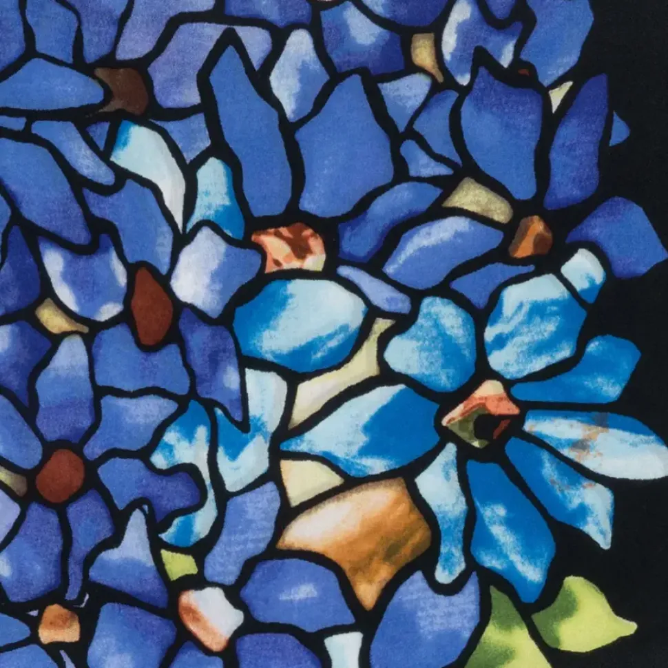 Louis C. Tiffany Clematis Oblong Silk Scarf