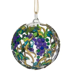 Louis C. Tiffany Flora Cloisonne Ornament Set
