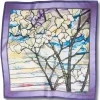 Louis C. Tiffany Magnolias And Irises Silk Neckerchief