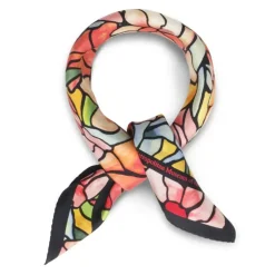 Louis C. Tiffany Peonies Silk Neckerchief