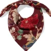 Lyon Floral Square Silk Scarf
