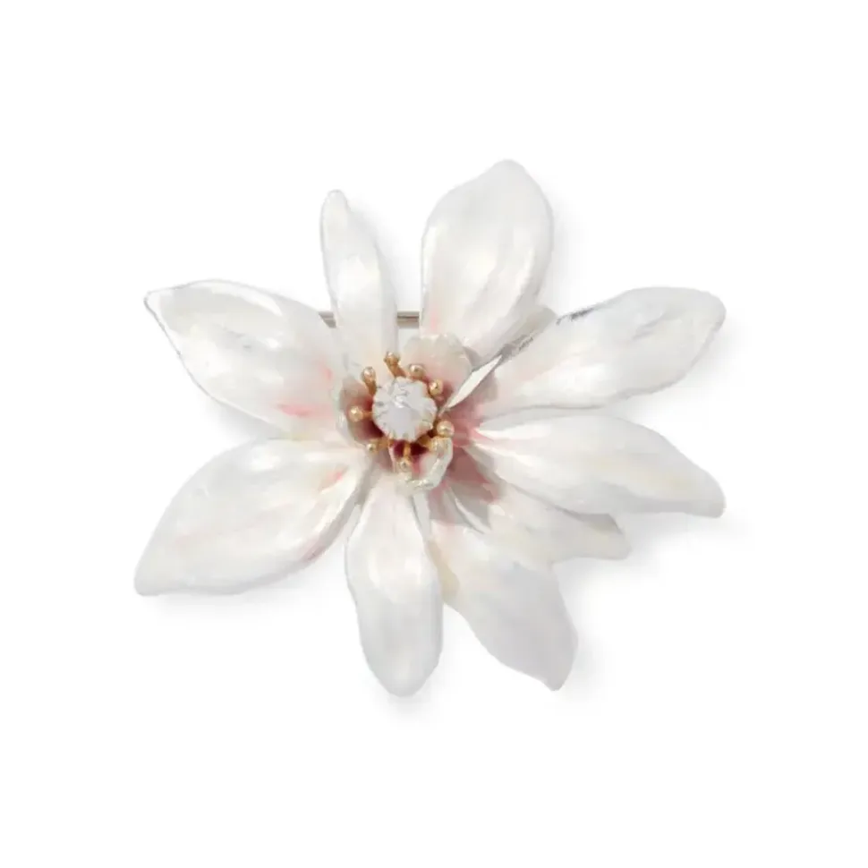Magnolia Brooch