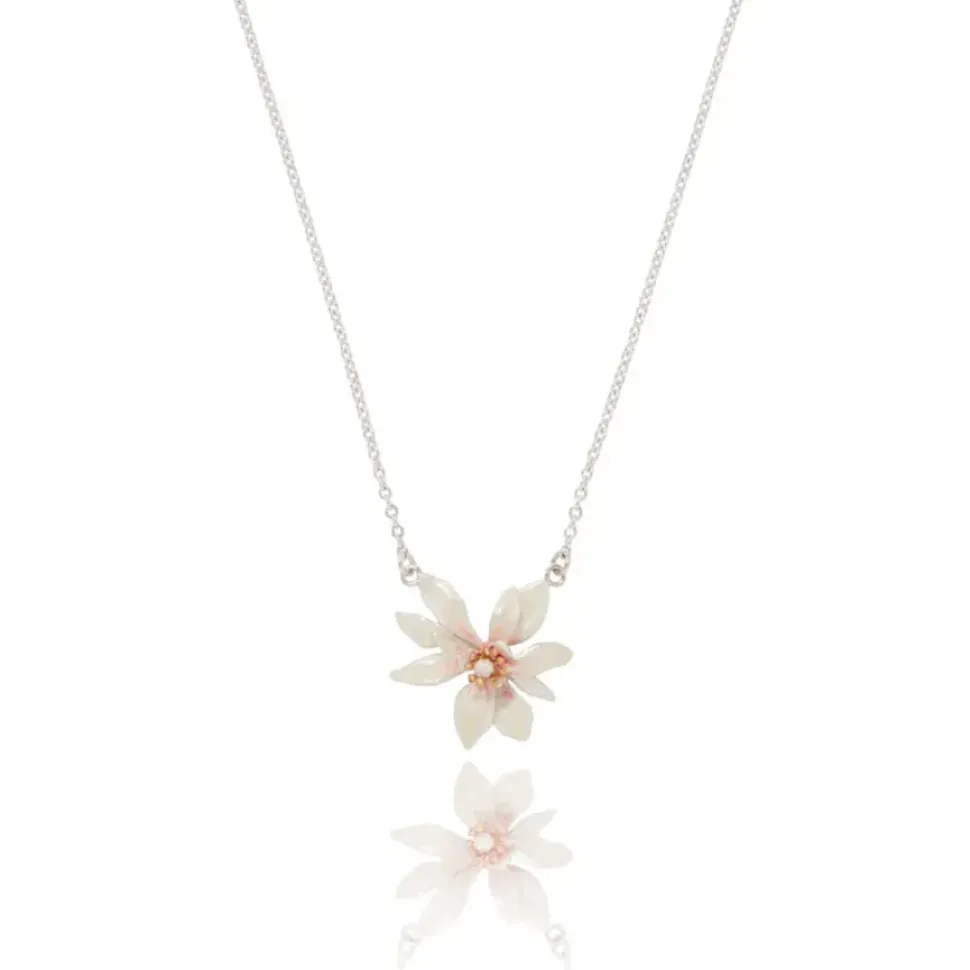 Magnolia Pendant Necklace