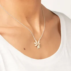 Magnolia Pendant Necklace
