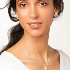 Magnolia Pendant Necklace