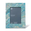 Marbled Paper Rectangular Lacquer Frame
