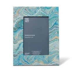 Marbled Paper Rectangular Lacquer Frame