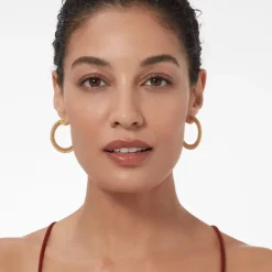 Medieval Byzantine Large Hoop Earrings