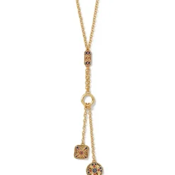 Medieval Byzantine T-Bar Lariat Necklace
