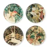 Medieval Creatures Glass Coasters