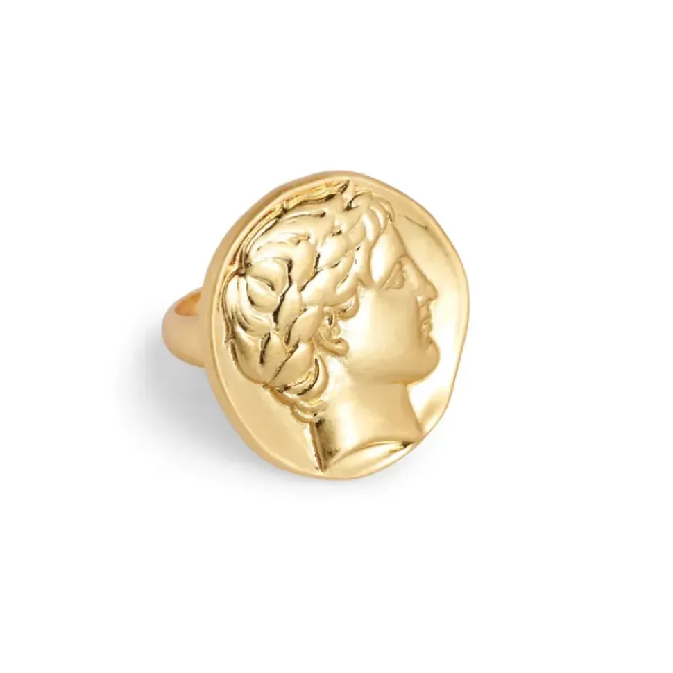 Mediterranean Coin Ring