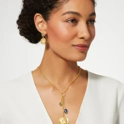 Mediterranean Coin Y-Necklace