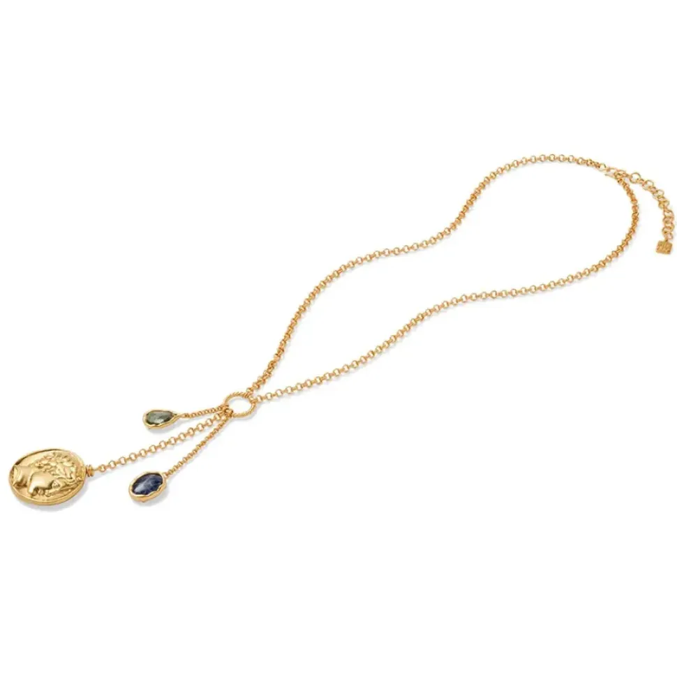 Mediterranean Coin Y-Necklace