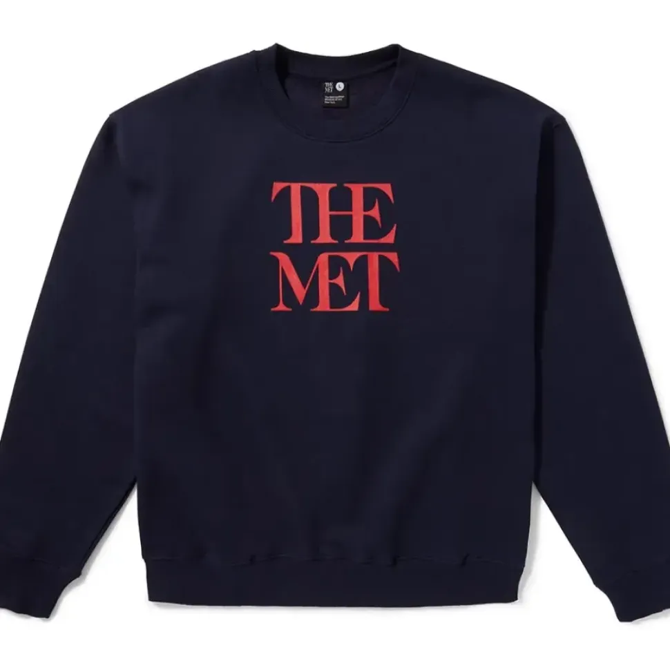 Met Logo Crew Neck Sweatshirt