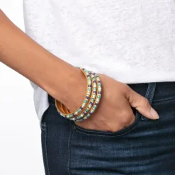 Middle Kingdom Cylindrical Bead Bangles