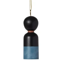 Modern Artist Wood Ornament Set