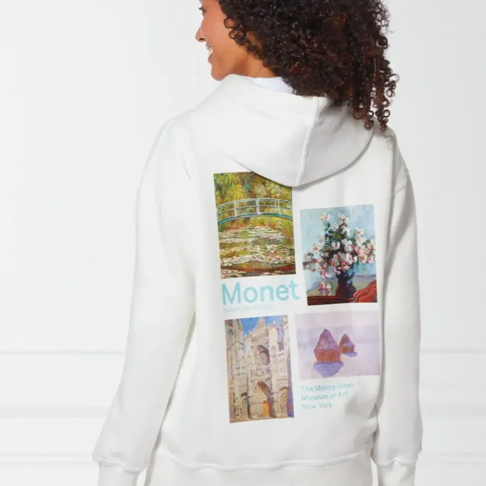 Monet Impressions Zip-Up Hoodie