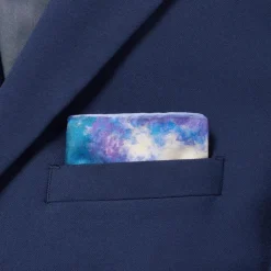 Monet Morning On The Seine Silk Pocket Square