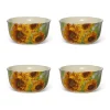Monet Sunflowers Bowl Set