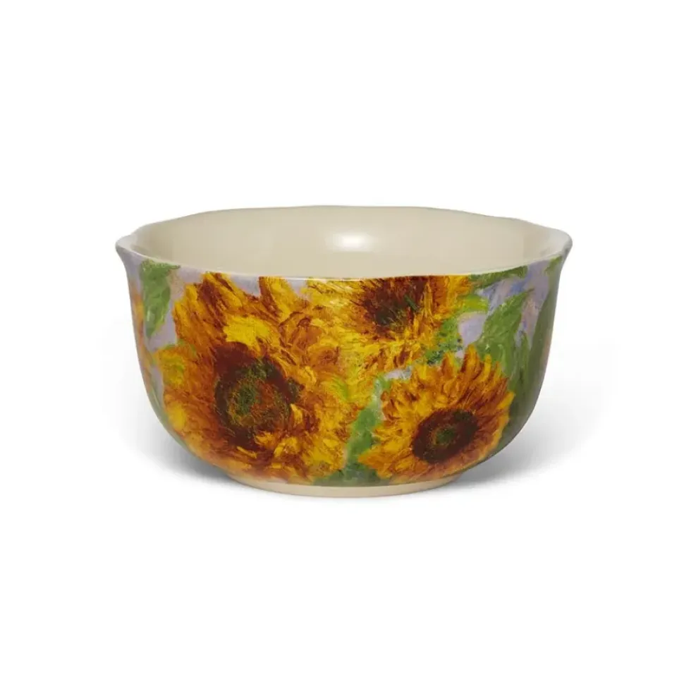 Monet Sunflowers Bowl Set
