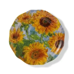 Monet Sunflowers Side Plate Set