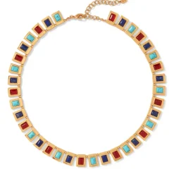 New Kingdom Gems Collar Necklace