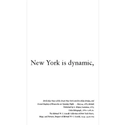 New York Is...