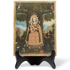Our Lady Of Valvanera Plaque With Easel
