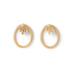 Oval Picture Frame Ear Jacket