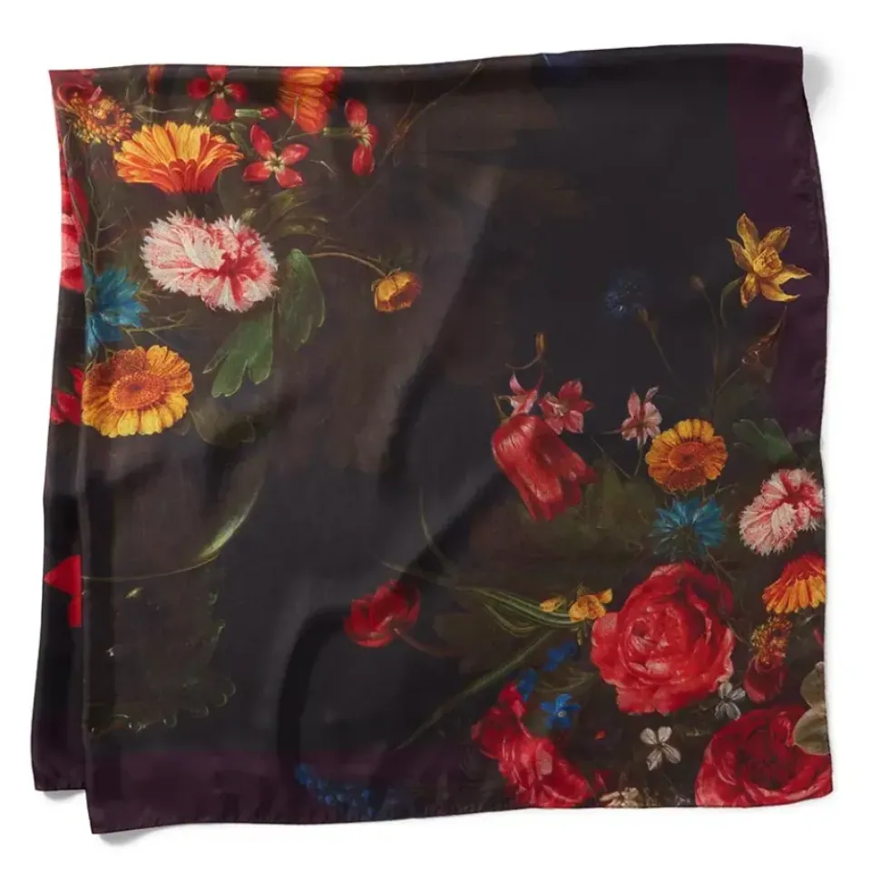 Peeters Bouquet Of Flowers Oversize Oblong Scarf