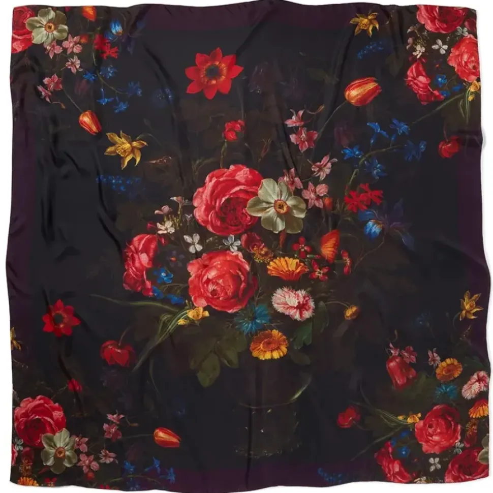 Peeters Bouquet Of Flowers Oversize Oblong Scarf