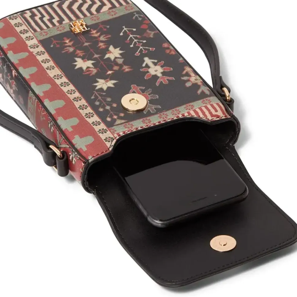 Persian Garden Crossbody Phone Purse