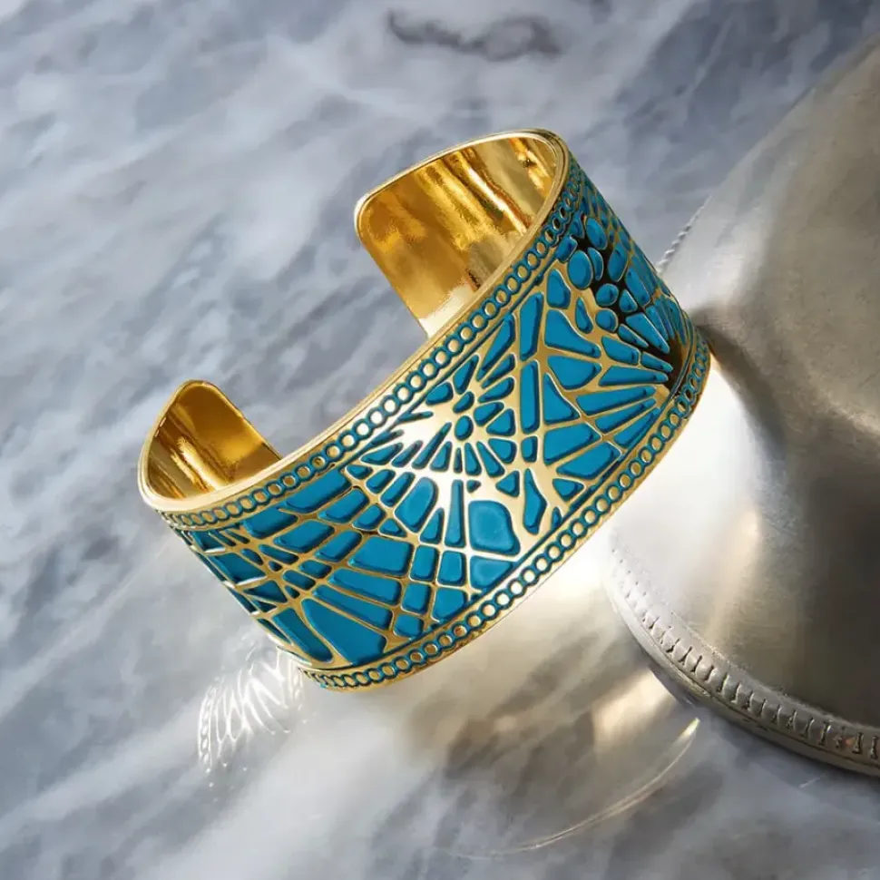 Pine Needle Openwork Cuff
