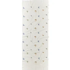 Qing Embroidered Butterflies Oblong Scarf