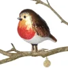 Robin Glass Ornament